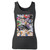 High quality print of this slim fit universe survival saga dragon ball tournament of power women tank top will turn heads. And bystanders won't be disappointed - the racerback cut looks good one any woman's shoulders.