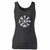 High quality print of this slim fit vegvisir norse mythology viking asatru runic compass women tank top will turn heads. And bystanders won't be disappointed - the racerback cut looks good one any woman's shoulders.