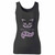 High quality print of this slim fit we are all mad here cat women tank top will turn heads. And bystanders won't be disappointed - the racerback cut looks good one any woman's shoulders.