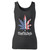 High quality print of this slim fit weed the people marijuana leaf women tank top will turn heads. And bystanders won't be disappointed - the racerback cut looks good one any woman's shoulders.