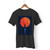 Silhouette Rocinante In Front Of Mars Men T Shirt
