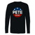 This classic fit vintage mayor pete buttigieg for president 2020 long sleeve shirt is casually elegant and very comfortable. With fine quality print to make one stand out, it's a perfect fit for every occasion.