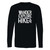 This classic fit wander explore hike long sleeve shirt is casually elegant and very comfortable. With fine quality print to make one stand out, it's a perfect fit for every occasion.
