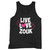 Our cotton live love zouk inspired men tank top is perfect for those intense workouts in the gym, at practice or pickup games.