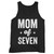Our cotton mom of seven men tank top is perfect for those intense workouts in the gym, at practice or pickup games.