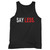 Our cotton say less men tank top is perfect for those intense workouts in the gym, at practice or pickup games.