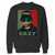Your rapper g eazy crewneck sweatshirt just got an update. This super comfortable and lighter weight crewneck will become your favorite go-to sweatshirt. The cozy spandex cuffs and waistband make this pill-resistant sweatshirt a fan favorite.And your group will look and feel their best in this premium ringspun cotton crew.