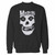Your misfits distressed skull crewneck sweatshirt just got an update. This super comfortable and lighter weight crewneck will become your favorite go-to sweatshirt. The cozy spandex cuffs and waistband make this pill-resistant sweatshirt a fan favorite.And your group will look and feel their best in this premium ringspun cotton crew.