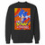 Your sonic the hedgehog super sonic crewneck sweatshirt just got an update. This super comfortable and lighter weight crewneck will become your favorite go-to sweatshirt. The cozy spandex cuffs and waistband make this pill-resistant sweatshirt a fan favorite.And your group will look and feel their best in this premium ringspun cotton crew.