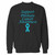 Your support prostate cancer awareness crewneck sweatshirt just got an update. This super comfortable and lighter weight crewneck will become your favorite go-to sweatshirt. The cozy spandex cuffs and waistband make this pill-resistant sweatshirt a fan favorite.And your group will look and feel their best in this premium ringspun cotton crew.