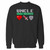 Your uncle level unlocked gamer crewneck sweatshirt just got an update. This super comfortable and lighter weight crewneck will become your favorite go-to sweatshirt. The cozy spandex cuffs and waistband make this pill-resistant sweatshirt a fan favorite.And your group will look and feel their best in this premium ringspun cotton crew.