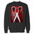 Your us horror movie inspired crewneck sweatshirt just got an update. This super comfortable and lighter weight crewneck will become your favorite go-to sweatshirt. The cozy spandex cuffs and waistband make this pill-resistant sweatshirt a fan favorite.And your group will look and feel their best in this premium ringspun cotton crew.