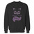 Your we are all mad here cat crewneck sweatshirt just got an update. This super comfortable and lighter weight crewneck will become your favorite go-to sweatshirt. The cozy spandex cuffs and waistband make this pill-resistant sweatshirt a fan favorite.And your group will look and feel their best in this premium ringspun cotton crew.