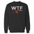 Your wtf wine turkey family crewneck sweatshirt just got an update. This super comfortable and lighter weight crewneck will become your favorite go-to sweatshirt. The cozy spandex cuffs and waistband make this pill-resistant sweatshirt a fan favorite.And your group will look and feel their best in this premium ringspun cotton crew.