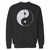 Your yin and yang distressed symbol crewneck sweatshirt just got an update. This super comfortable and lighter weight crewneck will become your favorite go-to sweatshirt. The cozy spandex cuffs and waistband make this pill-resistant sweatshirt a fan favorite.And your group will look and feel their best in this premium ringspun cotton crew.