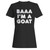 These are baaa i'm a goat women t shirt that are cute tied to the side or paired with a cardigan or jacket for a more styled look. So comfy and classic, they are sure to make your vacation extra magical.