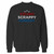 Your young scrappy hungry crewneck sweatshirt just got an update. This super comfortable and lighter weight crewneck will become your favorite go-to sweatshirt. The cozy spandex cuffs and waistband make this pill-resistant sweatshirt a fan favorite.And your group will look and feel their best in this premium ringspun cotton crew.