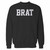 Your brat crewneck sweatshirt just got an update. This super comfortable and lighter weight crewneck will become your favorite go-to sweatshirt. The cozy spandex cuffs and waistband make this pill-resistant sweatshirt a fan favorite.And your group will look and feel their best in this premium ringspun cotton crew.