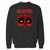 Your deadpool cat deadpurr crewneck sweatshirt just got an update. This super comfortable and lighter weight crewneck will become your favorite go-to sweatshirt. The cozy spandex cuffs and waistband make this pill-resistant sweatshirt a fan favorite.And your group will look and feel their best in this premium ringspun cotton crew.