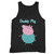 Our cotton daddy pig inspired men tank top is perfect for those intense workouts in the gym, at practice or pickup games.