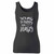 High quality print of this slim fit young scrappy and hungry women tank top will turn heads. And bystanders won't be disappointed - the racerback cut looks good one any woman's shoulders.