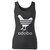 High quality print of this slim fit adobo funny chicken women tank top will turn heads. And bystanders won't be disappointed - the racerback cut looks good one any woman's shoulders.