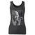 High quality print of this slim fit albert einstein women tank top will turn heads. And bystanders won't be disappointed - the racerback cut looks good one any woman's shoulders.