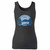 High quality print of this slim fit camp crystal lake inspired women tank top will turn heads. And bystanders won't be disappointed - the racerback cut looks good one any woman's shoulders.
