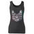 High quality print of this slim fit cat trippy meow third eye women tank top will turn heads. And bystanders won't be disappointed - the racerback cut looks good one any woman's shoulders.