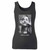 High quality print of this slim fit clara morgane eleven paris life is a joke moustache women tank top will turn heads. And bystanders won't be disappointed - the racerback cut looks good one any woman's shoulders.
