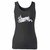 High quality print of this slim fit cute rabbit women tank top will turn heads. And bystanders won't be disappointed - the racerback cut looks good one any woman's shoulders.