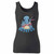 High quality print of this slim fit drummer octopus women tank top will turn heads. And bystanders won't be disappointed - the racerback cut looks good one any woman's shoulders.