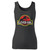 High quality print of this slim fit inspired jurrasic park clever girl women tank top will turn heads. And bystanders won't be disappointed - the racerback cut looks good one any woman's shoulders.