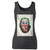 High quality print of this slim fit joker movie face art women tank top will turn heads. And bystanders won't be disappointed - the racerback cut looks good one any woman's shoulders.