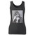 High quality print of this slim fit kurt cobain nirvana women tank top will turn heads. And bystanders won't be disappointed - the racerback cut looks good one any woman's shoulders.