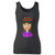 High quality print of this slim fit miranda sings funny women tank top will turn heads. And bystanders won't be disappointed - the racerback cut looks good one any woman's shoulders.