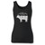 High quality print of this slim fit my favorite animal is steak cow women tank top will turn heads. And bystanders won't be disappointed - the racerback cut looks good one any woman's shoulders.