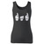 High quality print of this slim fit sign language dad women tank top will turn heads. And bystanders won't be disappointed - the racerback cut looks good one any woman's shoulders.
