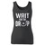 High quality print of this slim fit wait for the drop women tank top will turn heads. And bystanders won't be disappointed - the racerback cut looks good one any woman's shoulders.