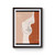 Abstract Face Line Poster Abstract Face Line Poster