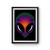 Alien Head Holographic Funny Extraterrestrial Poster