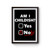 Am I Childish Yes Or Nob Funny Rude Joke Poster