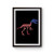 American Flag Usa T-Rex Dinosaur Poster