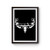Archery Bow Hunting Deer Skull Poster