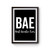Best Auntie Ever Bae Poster