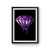 Bleeding Melting Dripping Galaxy Diamond Poster