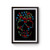 Butterfly Skull Colourful Poster