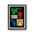 Cowboy Bebop Squad Minimalist Colorful Silhouette Anime Poster