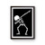 Dabbing Skeleton Halloween Poster