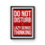 Do Not Disturb Poster